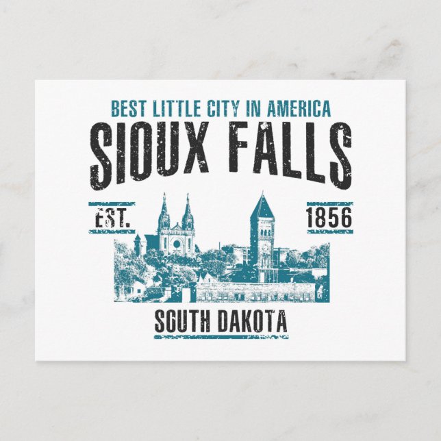 Sioux Falls Postcard (Front)
