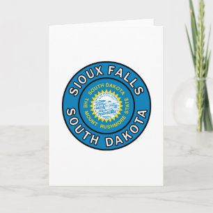 Sioux Falls South Dakota Card