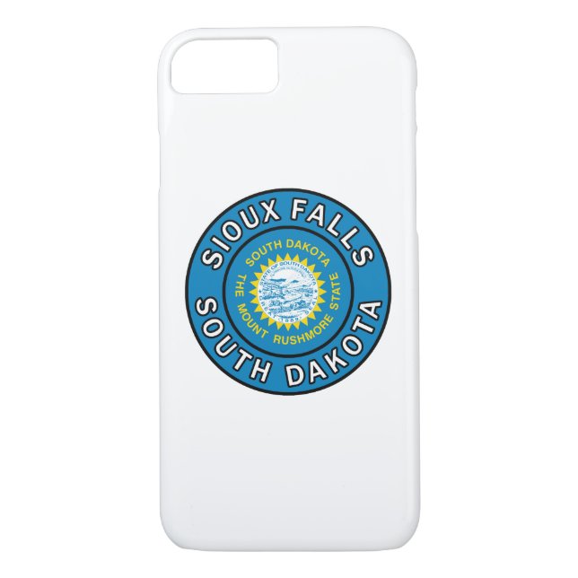 Sioux Falls South Dakota Case-Mate iPhone Case (Back)
