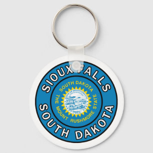 Sioux Falls South Dakota Key Ring