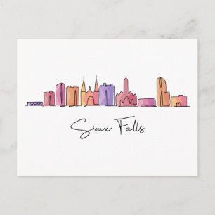 Sioux Falls SOUTH DAKOTA Postcard