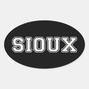Sioux Oval Sticker