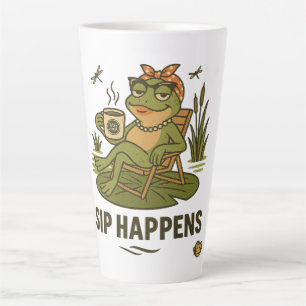 Sip Happens – Frog Sass Coffee Mug