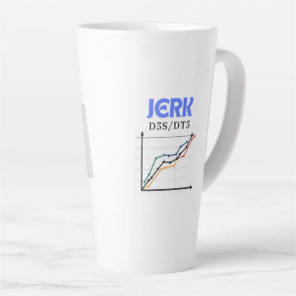 Sip Happens: Jerk in Motion" latte mug: Latte Mug