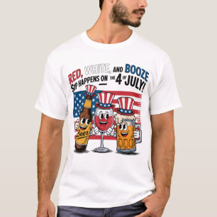 Sip Happens on the 4th of July T-Shirt