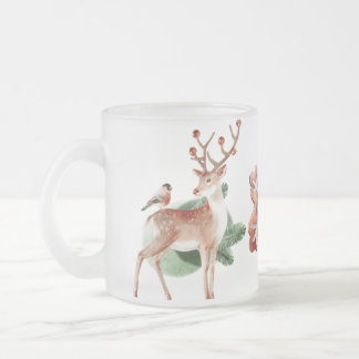 Sip in Style - New Year Glass Frosted Glass Coffee Mug