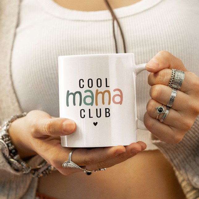 Sip In Style: The Cool Mama Club  Coffee Mug (Creator Uploaded)