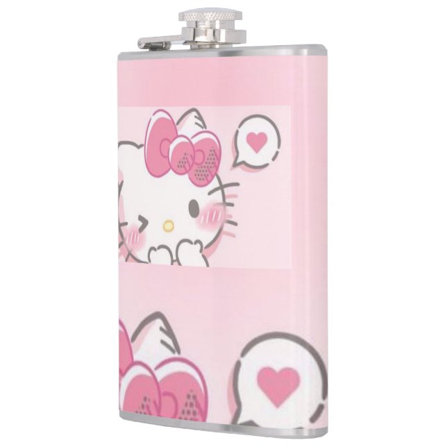 Sip in Style: The Trendiest Kitty Mug of the Year Hip Flask (Left)