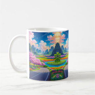 "Sip Into Spring – Scenic Blossom Coffee Mug