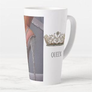 Sip like Royalty when you buy our Queen mug! Latte Mug