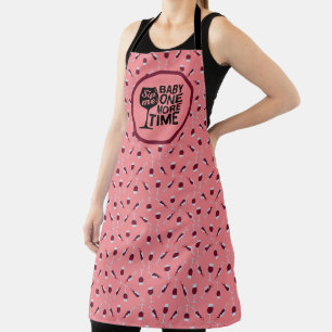Sip Me Baby One More Time Funny Wine Chef Gift Ap Apron