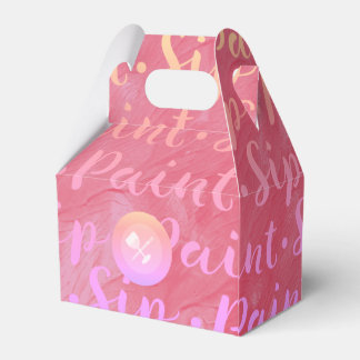 Sip & Paint Favour Box