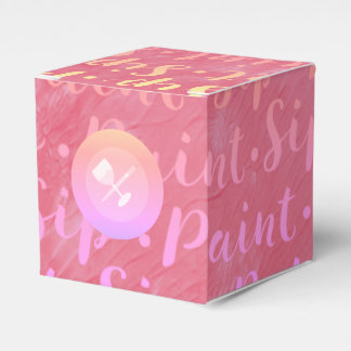 Sip & Paint Favour Box
