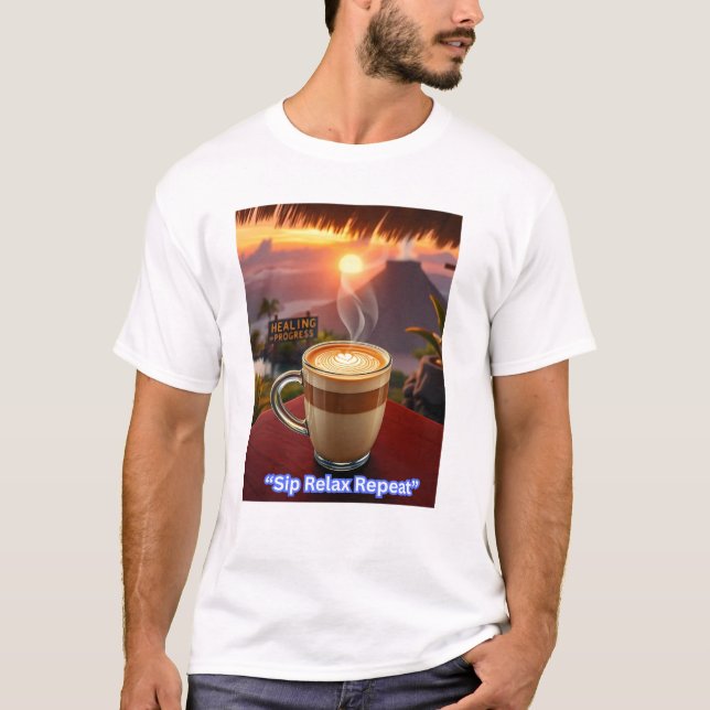 Sip Relax Repeat T-Shirt (Front)