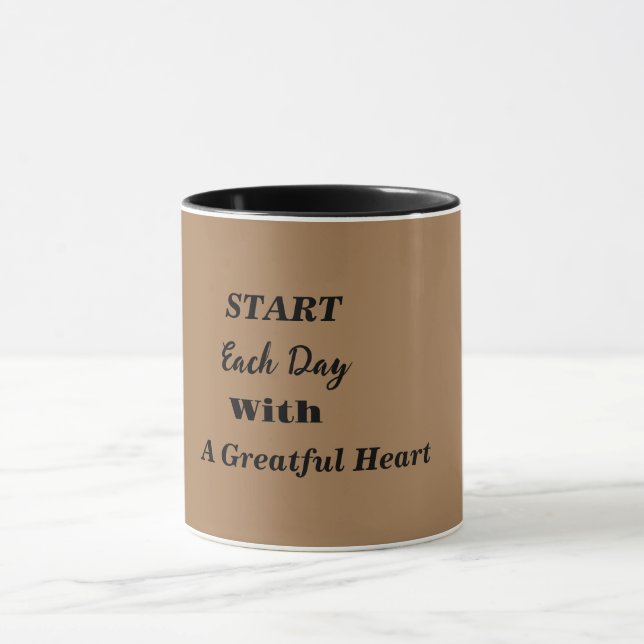 Sip & Savour Gratitude with every Sip Mug (Center)