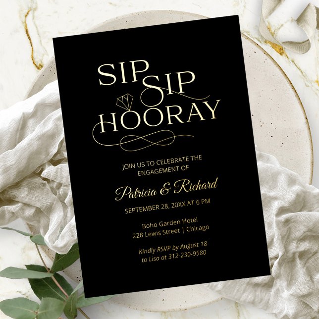 Sip Sip Hooray Engagement Party (Creator Uploaded)