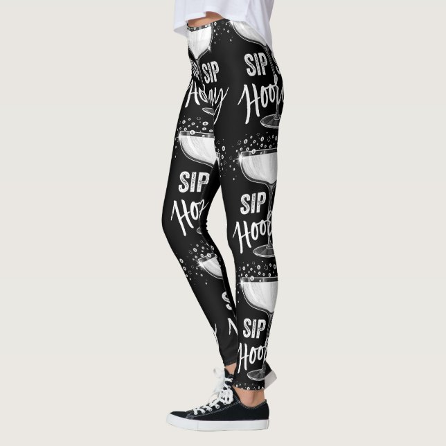 ***SIP SIP HOORAY*** LEGGINGS (Left)