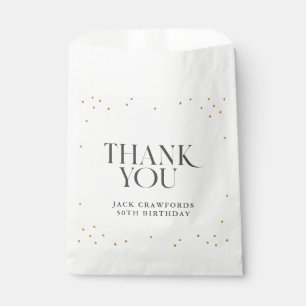 Sip sip hooray modern elegant birthday party thank favour bags