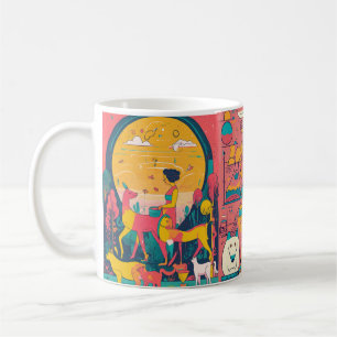 Sip, Sketch, and Savour: Doodle Your Way to CREATE Coffee Mug