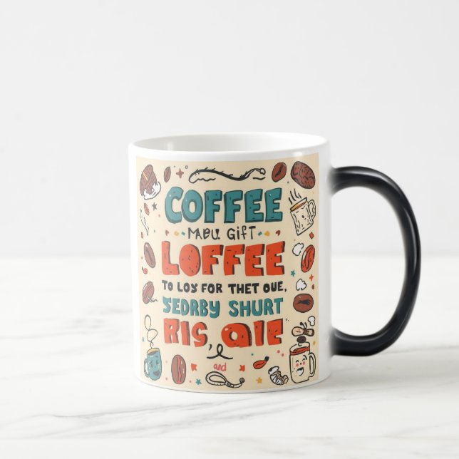 "Sip & Smile Mug: Hilarious Quotes for Every Coffe Magic Mug (Right)