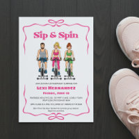 Sip & Spin 25th Birthday Surprise Fitness