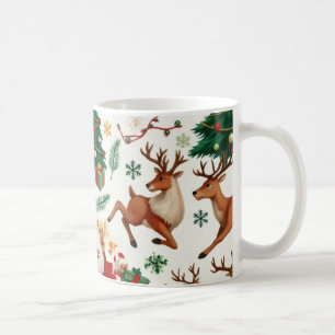 "Sip the Season in Style with Our Christmas Patter Coffee Mug