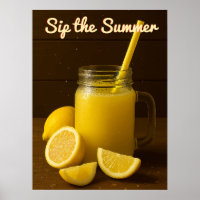 Sip the Summer – Refreshing Lemon Juice Mason Jar
