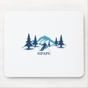 Sipapu New Mexico Ski Resort Skiing Skier Mouse Mat