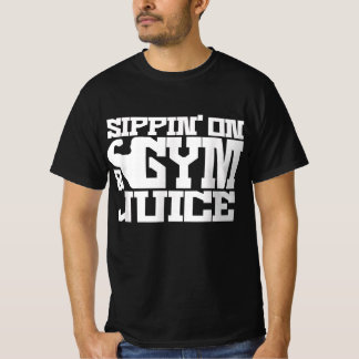 Sippin On Gym Juice - Mens Workout Shirts Funny