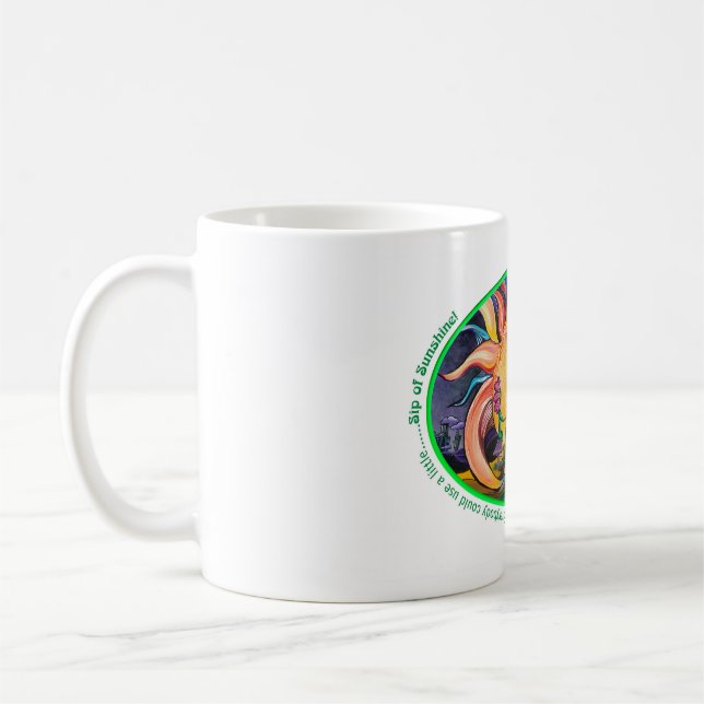 Sippin' Sunshine Coffee Mug (Left)