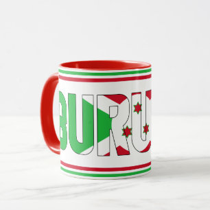 Sippin' with Burundi Patriotic Coffee Mug