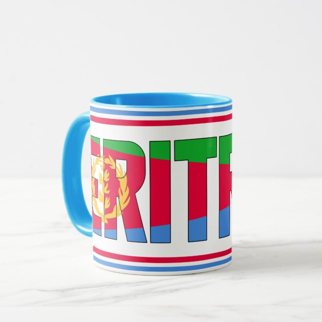 Sippin' with Eritrea Patriotic Coffee Mug (Front Left)
