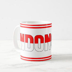 Sippin' with Indonesia Patriotic Coffee Mug