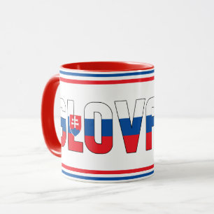 Sippin' with Slovenia Patriotic Coffee Mug