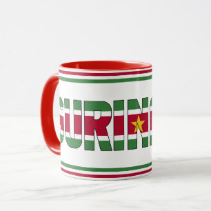 "Sippin' with Suriname" Patriotic Coffee Mug
