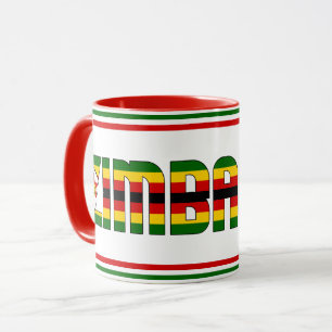 Sippin' with Zimbabwe Patriotic Coffee Mug