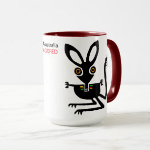 Sipping coffee! - Aussie - BILBY -Conservation - Mug