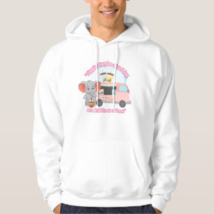 Sipping jumbo sized joy , one bubble at time hoodie