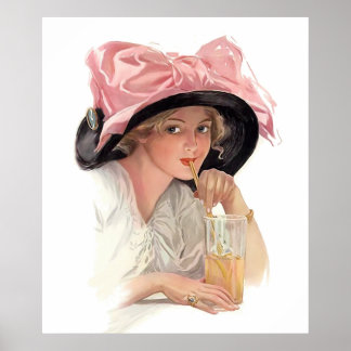 Sipping Soda Poster