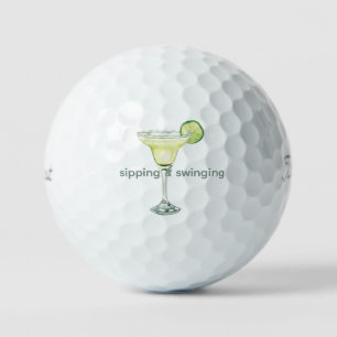 Sipping & Swinging Margarita Titleist Pro VI Golf Balls