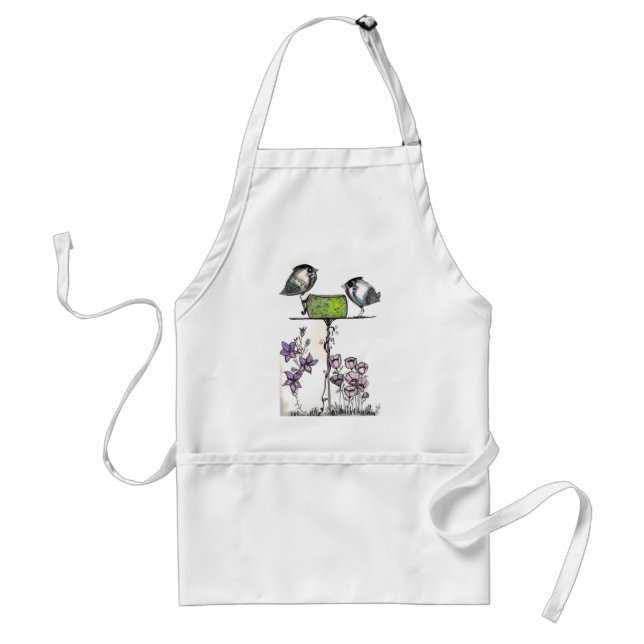 Sipping the Gardener's Tea - Apron (Front)