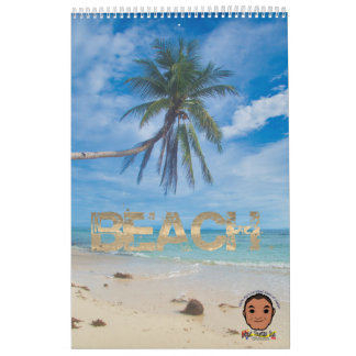 Siquijor Beach Desktop Calendar