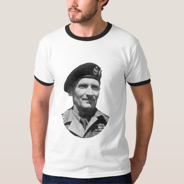 Sir Bernard Law Montgomery T-Shirt (Front)