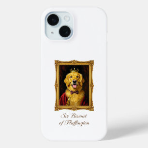Sir Biscuit of Fluffington iPhone 15 Case
