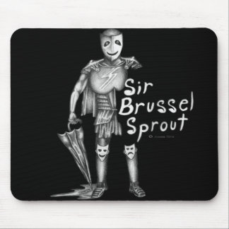 Sir Brussel Sprout Mouse Mat