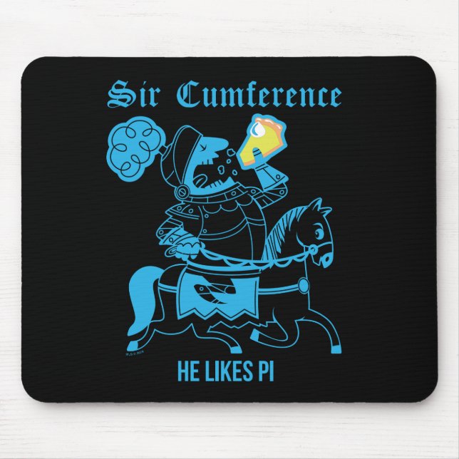 Sir Cumference… Mouse Mat (Front)