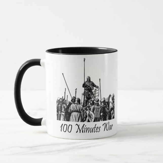Sir Doug's Mug, 100 Minutes War Mug (Left)