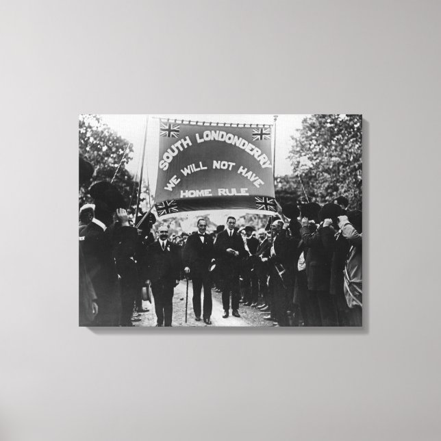 Sir Edward Carson Canvas Print (Front)