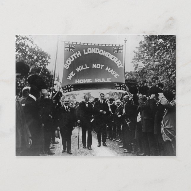 Sir Edward Carson Postcard (Front)