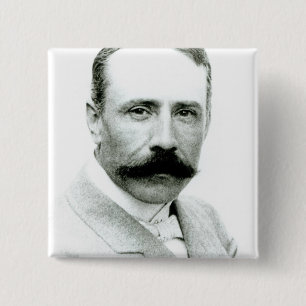 Sir Edward Elgar 15 Cm Square Badge